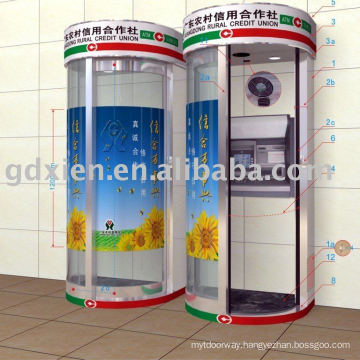 automatic Bank curved door system(ATM)